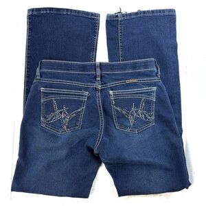 Wrangler Shiloh No Gap Waist Silver Studded Bootcut Jeans